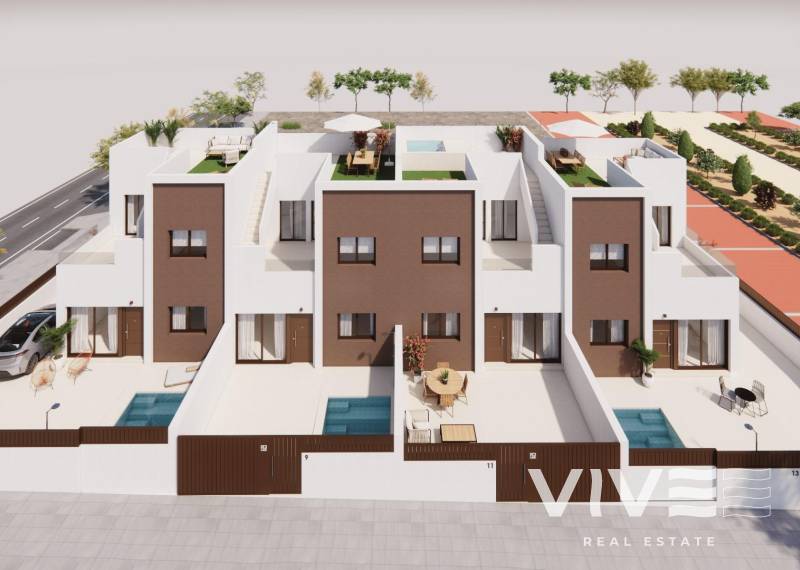 Adosado - Nueva construcción  - Pilar de la Horadada - Zona Pueblo