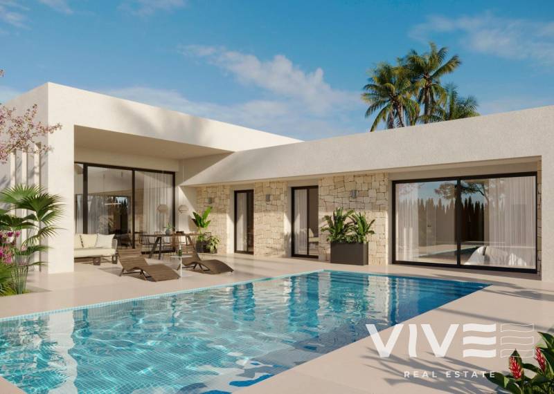 Detached Villa - Neubau - Aspe - Poligono 19