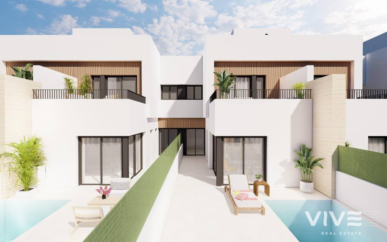 Detached Villa - Neubau - Santiago de la Ribera - 47903
