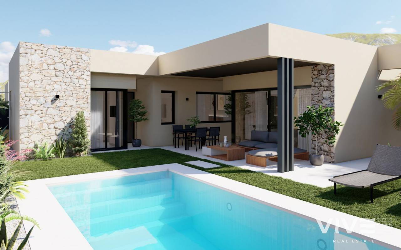 Detached Villa - New Build - BAÑOS Y MENDIGO - 57297