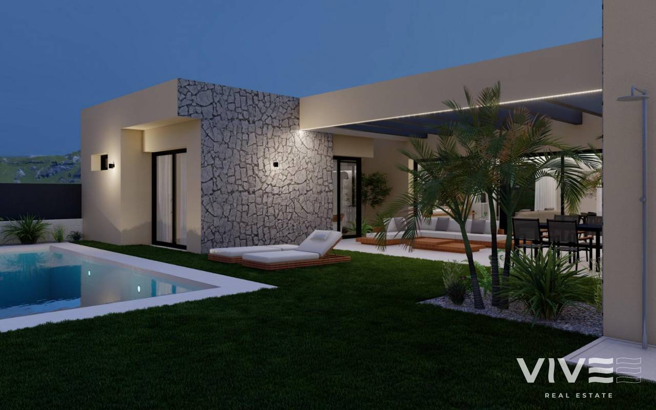 Detached Villa - New Build - BAÑOS Y MENDIGO - REDSP-52387