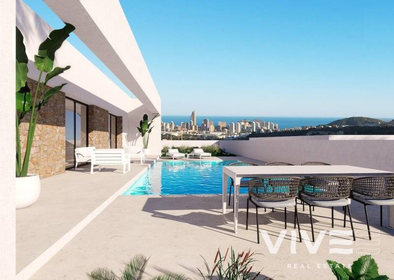 Detached Villa - New Build - Benidorm - Balcon de finestrat