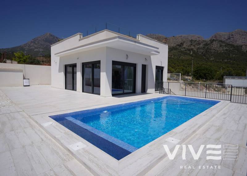 Detached Villa - New Build - Polop - Alberca