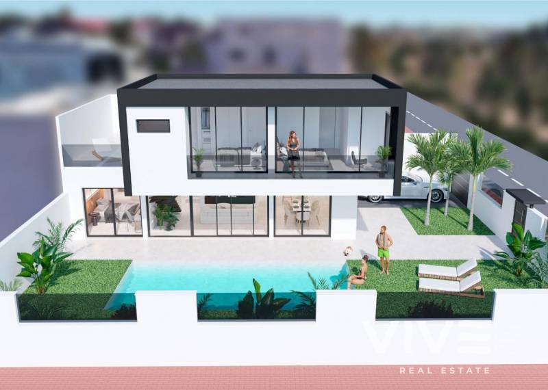 Detached Villa - New Build - San Pedro del Pinatar - San Pedro de Pinatar