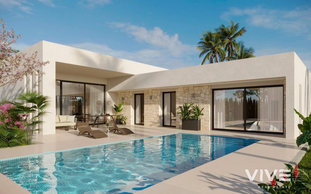 Detached Villa - Nueva construcción  - Aspe - 62359