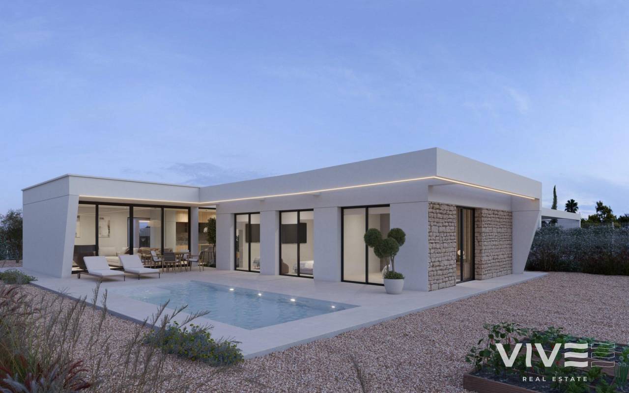 Detached Villa - Nueva construcción  - Fuente Alamo - 23660