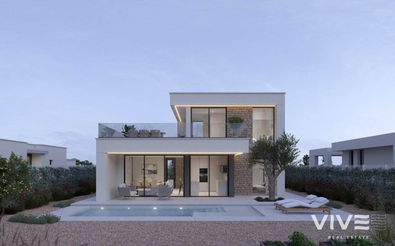 Detached Villa - Nueva construcción  - Fuente Alamo - 38851