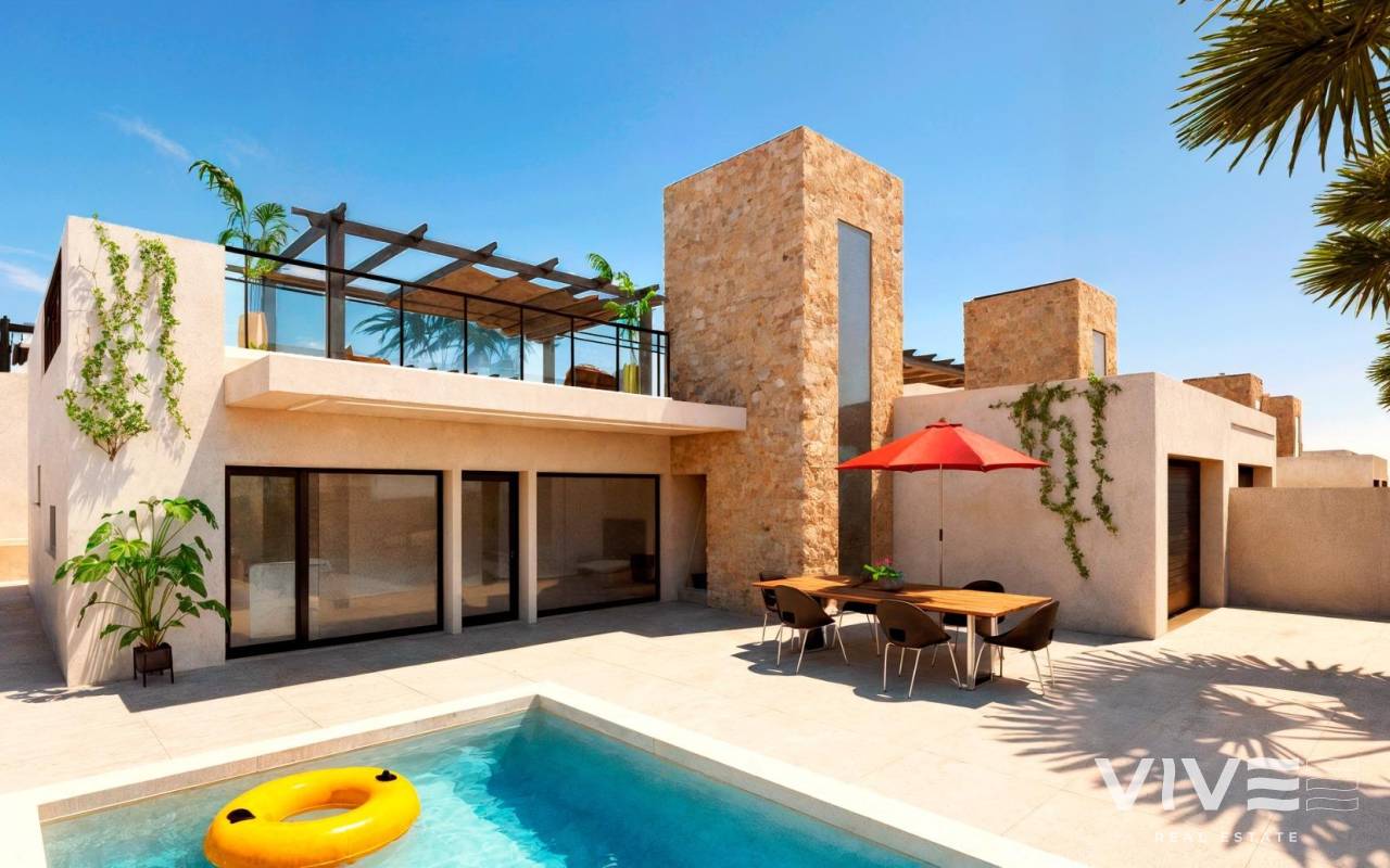 Detached Villa - Nueva construcción  - Fuente Alamo - 83865