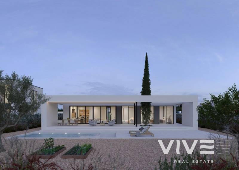Detached Villa - Nueva construcción  - Fuente Alamo - Hacienda Del Álamo Golf