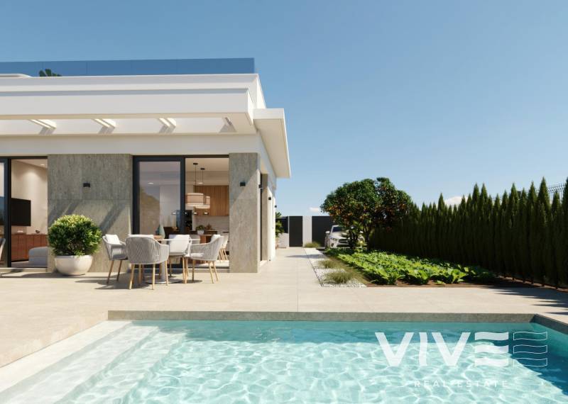 Detached Villa - Nueva construcción  - Fuente Alamo - Hacienda Del Álamo Golf