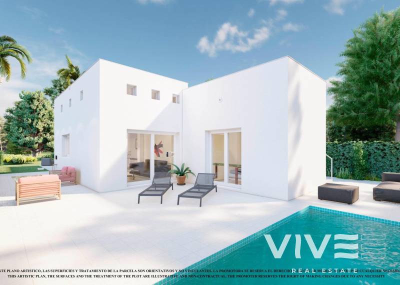 Detached Villa - Nueva construcción  - Los Alcázares - Serena Golf