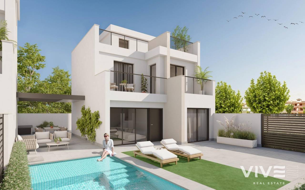 Detached Villa - Nueva construcción  - Los Alczares - REDSP-57745
