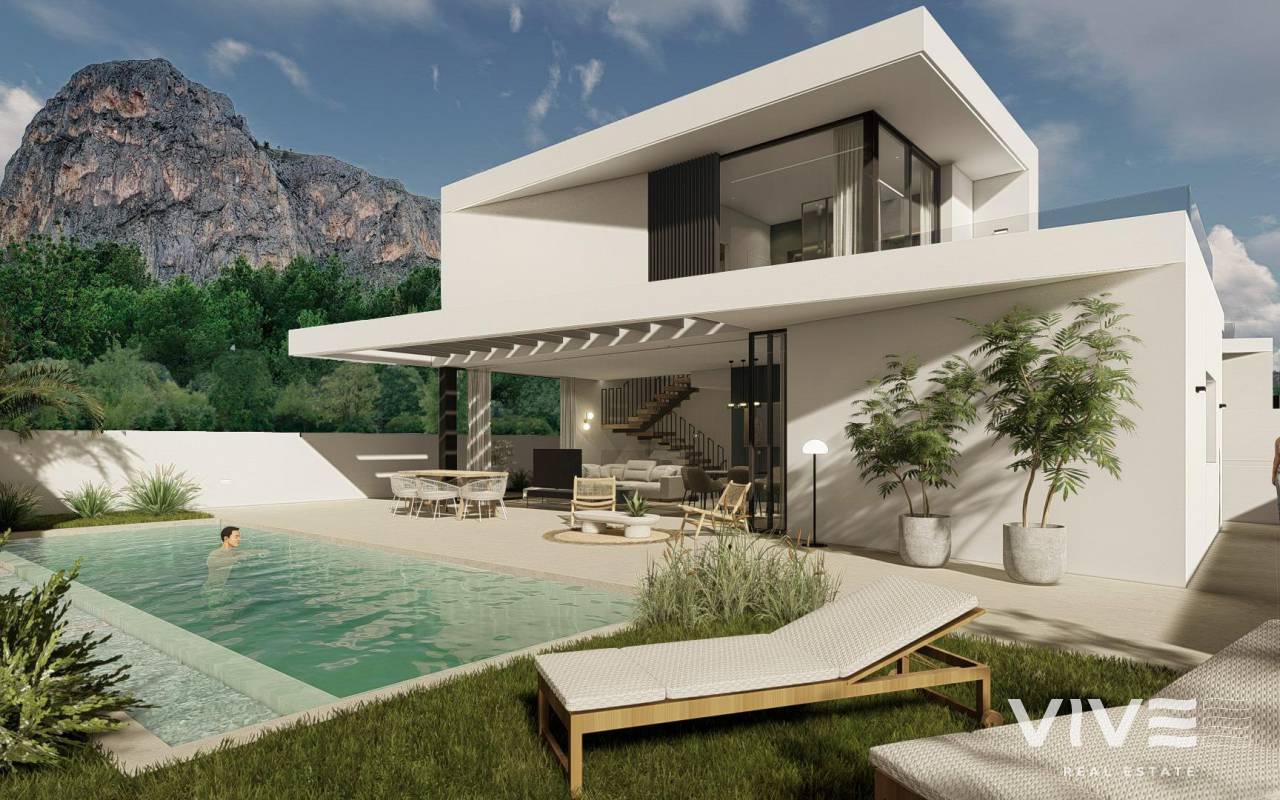 Detached Villa - Nueva construcción  - Polop - REDSP-66782