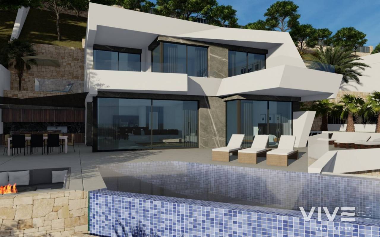 Detached Villa - Nyproduktion - Calpe - REDSP-68845