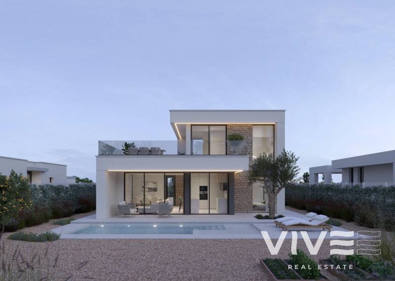 Detached Villa - Nyproduktion - Fuente Alamo - Hacienda Del Álamo Golf