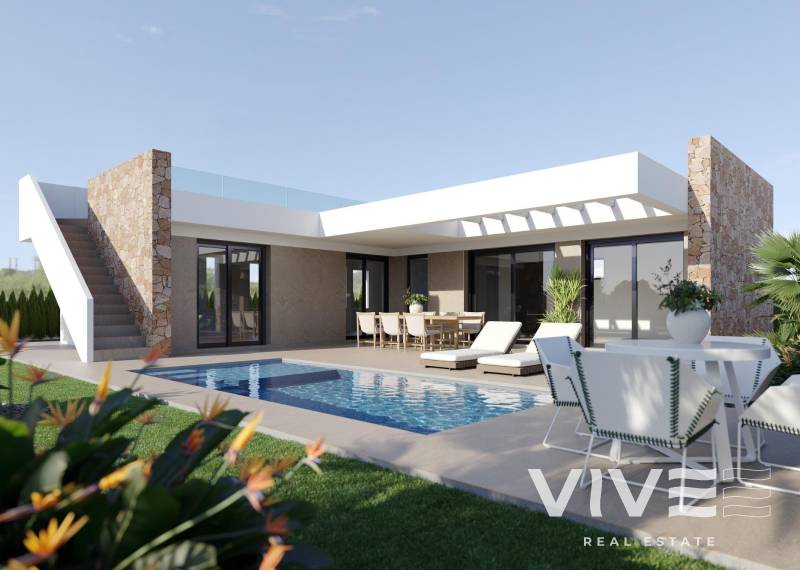 Detached Villa - Nyproduktion - Fuente Alamo - Hacienda del Alamo