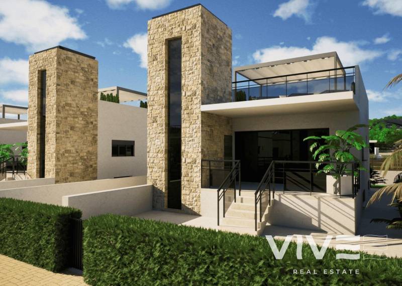 Detached Villa - Nyproduktion - Mazarron - Camposol Golf