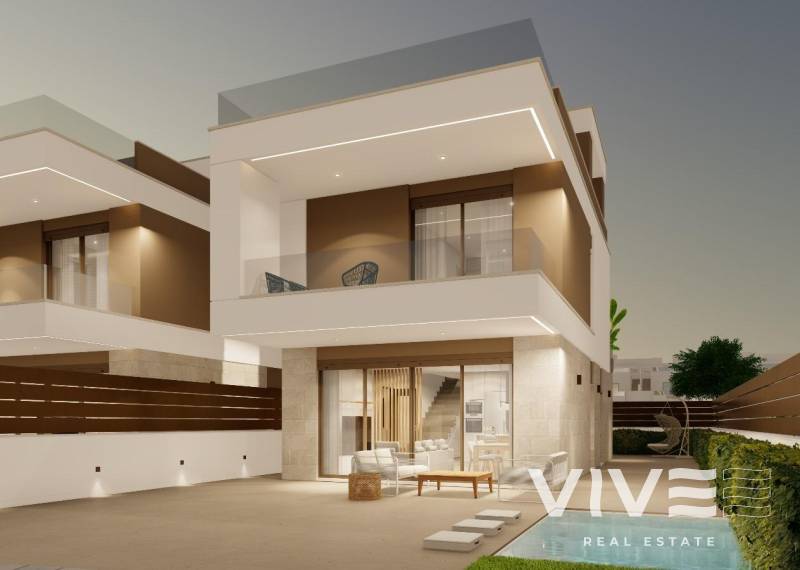 Detached Villa - Nyproduktion - Pilar de la Horadada - pueblo