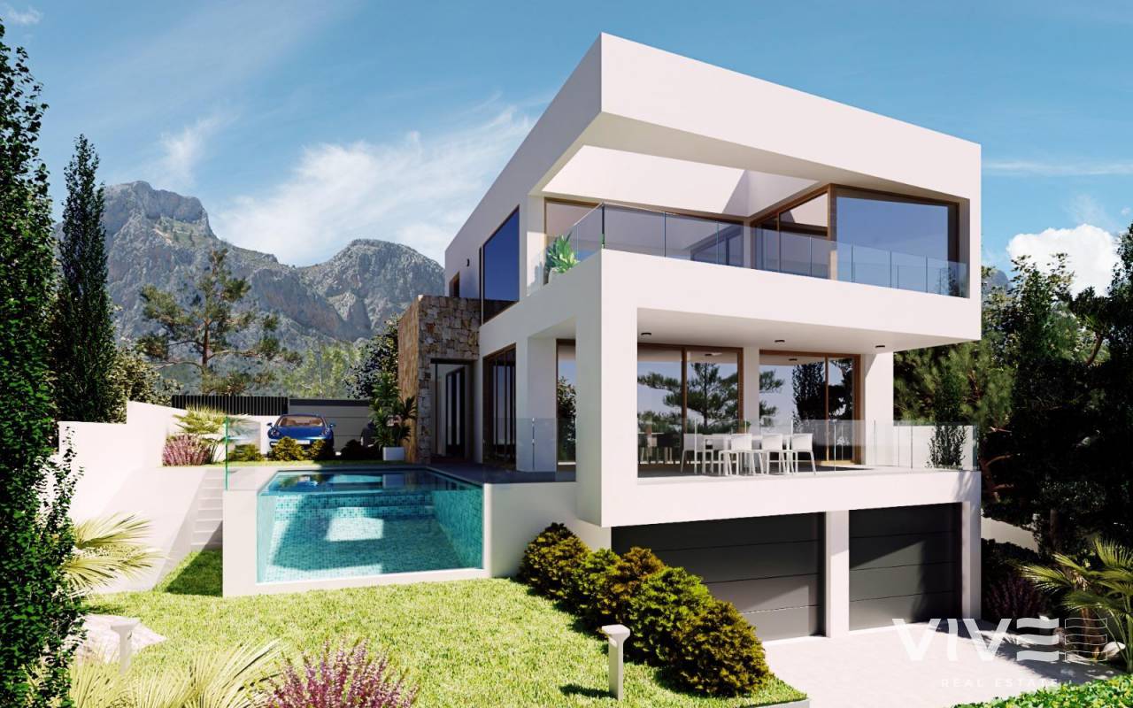 Detached Villa - Nyproduktion - Polop - REDSP-85688