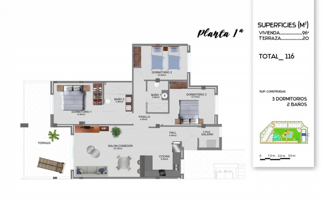 Neubau - Wohnung - La Marina / Guardamar - EL RASO