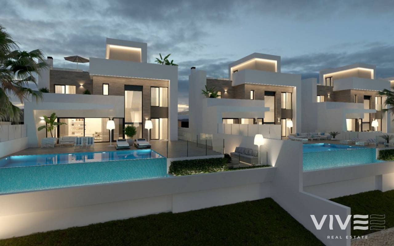 New Build - Villa - Benidorm - Campana garden