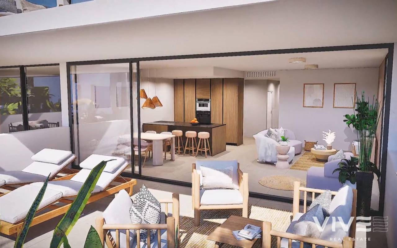 Nyproduktion - Lägenhet - Cartagena - Mar de Cristal