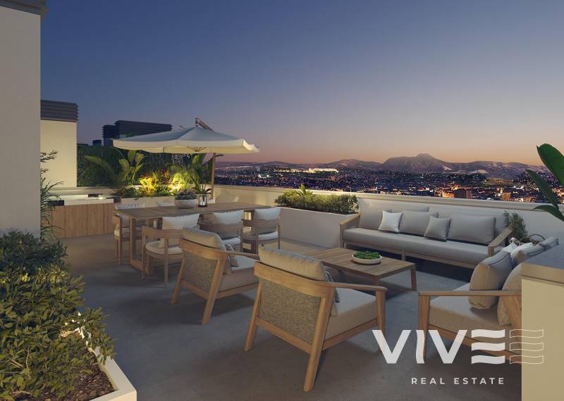 Penthouse - Nyproduktion - Alicante - Pau Ii