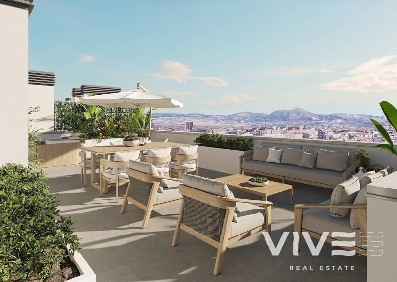 Penthouse - Nyproduktion - Alicante - Pau Ii