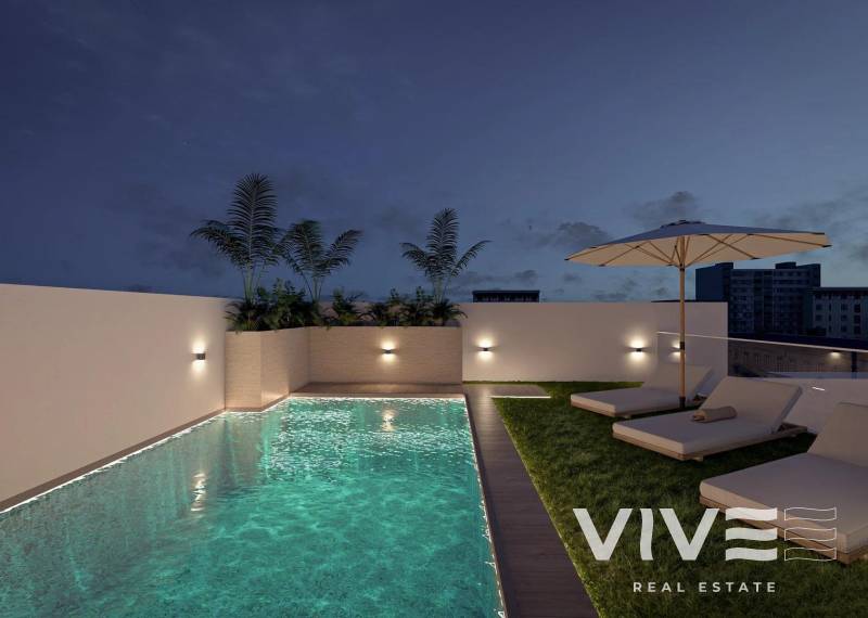 Penthouse - Nyproduktion - Torrevieja - Torrevieja