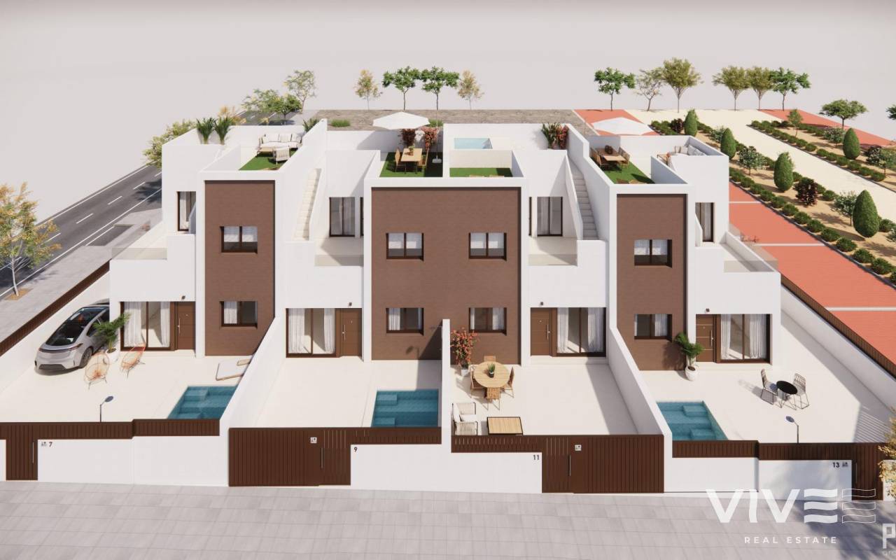 Terraced house - New Build - Pilar de la Horadada - PF-89749