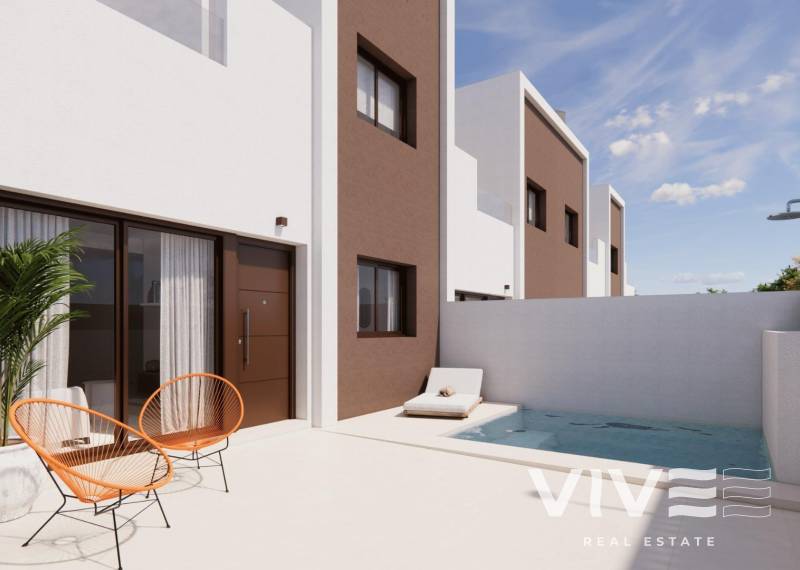 Town House - Nyproduktion - Pilar de la Horadada - Barrio los Segundas