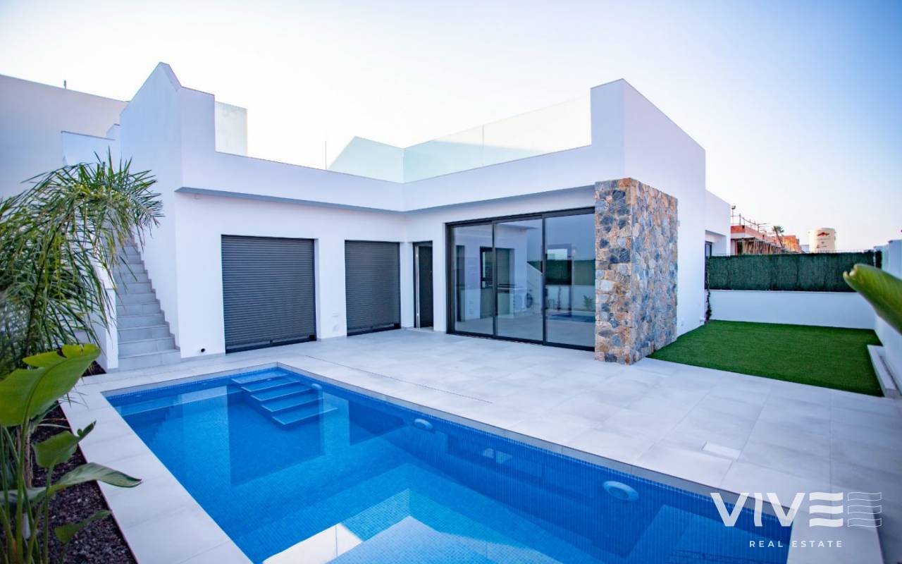 Villa - New Build - Santiago de la Ribera - REDSP-60739