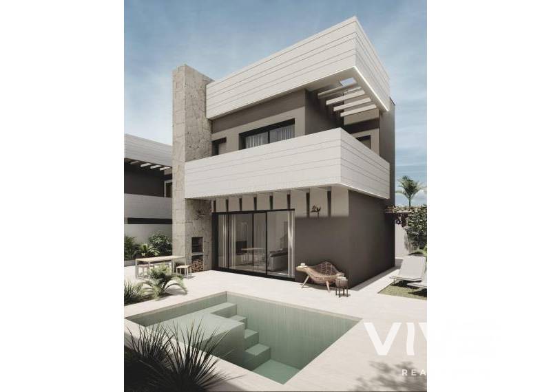 Villa - Nueva construcción  - San Juan de los terreros - Las Mimosas