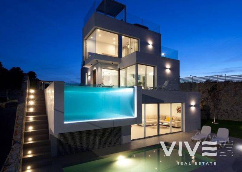 Villa - Nueva construcción  - Benidorm - Balcon de finestrat