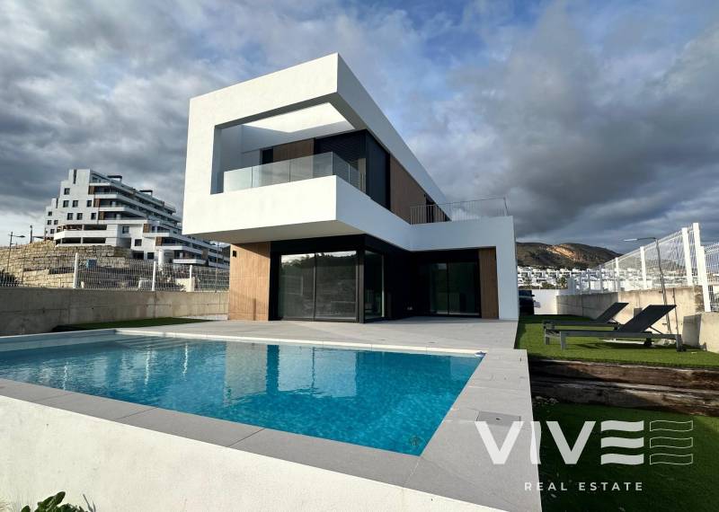 Detached Villa - New Build - Benidorm - Campana garden